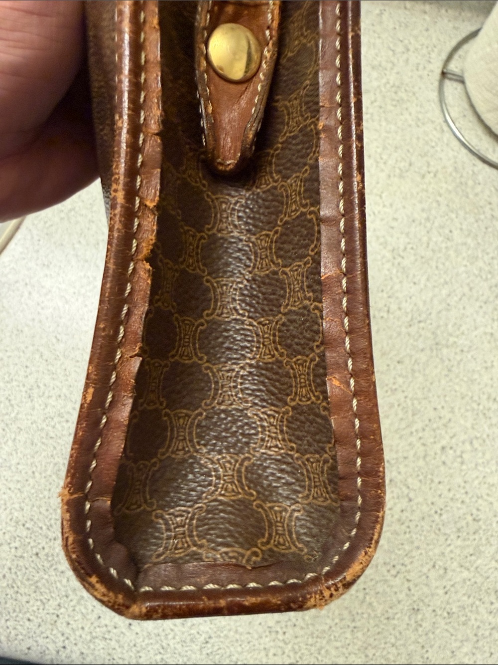 Celine macadam portfolio clutch - Picture 7 of 10